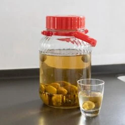 Toyo-Sasaki Glass Soda-Lime Glass Fruit Liquor Bottle -Kai Store Toyo SasakiGlassSoda LimeGlassFruitLiquorBottle 6