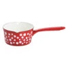 Yutaka Horo Plune Enameled Milk Pan Dot -Kai Store YJM 201