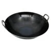 Yamada Hammered Iron Double-Handle Deep Wok (1.2mm Thickness) -Kai Store YamadaHammeredIronDouble HandleDeepWok 1.2mmThickness 1