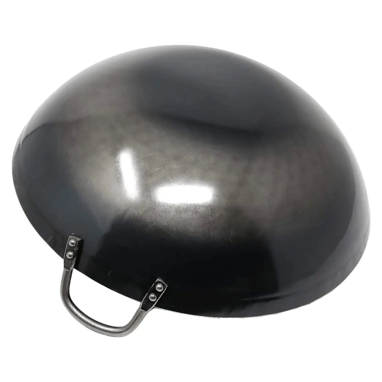 Yamada Hammered Iron Double-Handle Wok (1.2mm Thickness) 4 Yamada Hammered Iron Double-Handle Wok (1.2mm Thickness) - Image 2