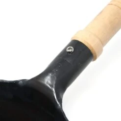 Yamada Hammered Iron Wooden Handle Round Bottom Wok (1.2mm Thickness) -Kai Store YamadaHammeredIronWoodenHandleRoundBottomWok 1.2mmThickness 3