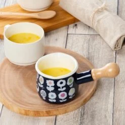 Yutaka Horo Plune Enameled Petit Milk Pan Candy Flower -Kai Store YutakaHoroPluneEnameledPetitMilkPanCandyFlower 5