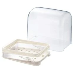 Kai Store -Kai Store akebono freshly baked bread slicer with crumb catcher bread slicer keeper set bread slicers 23345050191