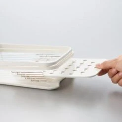 Akebono Freshly Baked Bread Slicer With Crumb Catcher -Kai Store akebono freshly baked bread slicer with crumb catcher bread slicers 23345053711