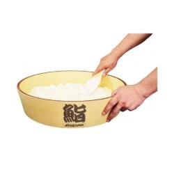 HASEGAWA Antibacterial Sushi Rice Mixing Bowl -Kai Store hasegawa antibacterial sushi rice mixing bowl 3 sizes mixing bowls 10722282012755