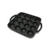 Ikenaga Induction Cast-Iron 16-Ball Takoyaki Pan -Kai Store ikenaga induction cast iron 16 ball takoyaki pan takoyaki pans 6918988005459