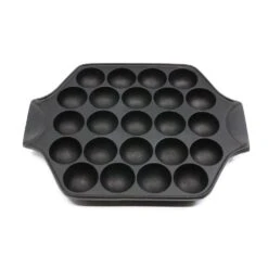 Iwachu Nambu Cast Iron 23-Ball Takoyaki Pan -Kai Store iwachu nambu cast iron 23 ball takoyaki pan takoyaki pans 12465877811283
