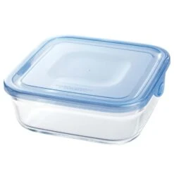 Iwaki Heat Resistant Glass Food Container Square -Kai Store iwakiHeatResistantGlassFoodContainerSquare 4