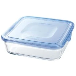 Iwaki Heat Resistant Glass Food Container Square -Kai Store iwakiHeatResistantGlassFoodContainerSquare 5