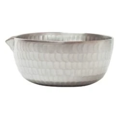 Miranda Style Hammered Aluminum Lipped Yattoko Pincers Pan