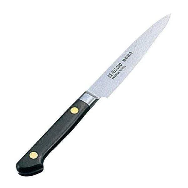 Misono EU Swedish Carbon Steel Petty Knife (Narrow Blade) 3 Misono EU Swedish Carbon Steel Petty Knife (Narrow Blade)