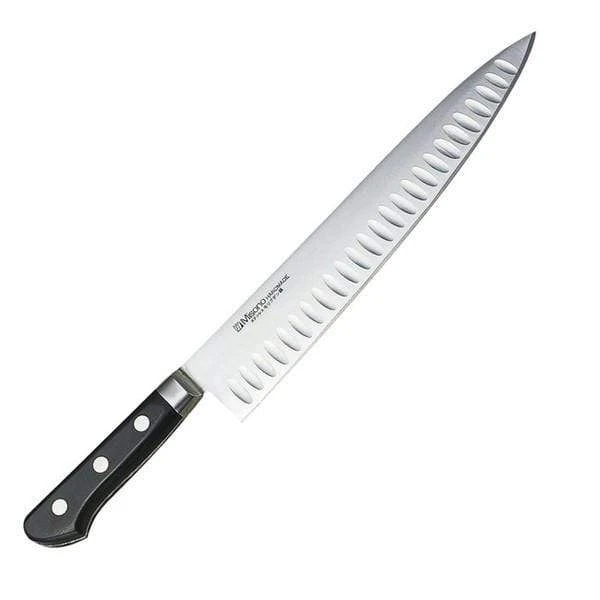 Misono Molybdenum Gyuto Knife (Hollow Edge) 3 Misono Molybdenum Gyuto Knife (Hollow Edge)