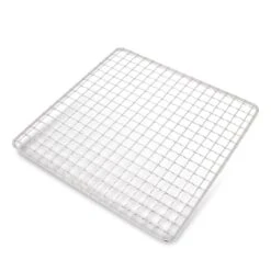 EBM Stainless Steel Barbecue Grill Intercrimp Woven Wire Mesh For Hida Konro