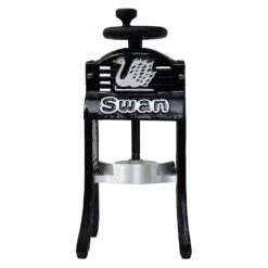 Swan Cast Iron Manual Shaved Ice Machine Black -Kai Store swan cast iron manual shaved ice machine black 100427 3