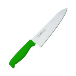 TOJIRO Color MV Gyuto Knife With Elastomer Handle -Kai Store tojiro color mv gyuto knife with elastomer handle 6 colours gyuto 180mm green gyuto knives 607111577627