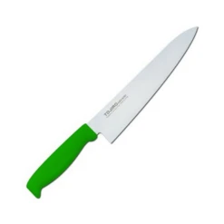 TOJIRO Color MV Gyuto Knife With Elastomer Handle -Kai Store tojiro color mv gyuto knife with elastomer handle 6 colours gyuto 210mm green gyuto knives 607746162715
