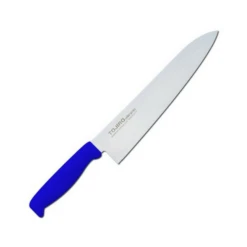 TOJIRO Color MV Gyuto Knife With Elastomer Handle -Kai Store tojiro color mv gyuto knife with elastomer handle 6 colours gyuto 240mm blue gyuto knives 607853641755