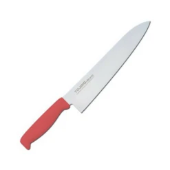 TOJIRO Color MV Gyuto Knife With Elastomer Handle -Kai Store tojiro color mv gyuto knife with elastomer handle 6 colours gyuto 240mm red gyuto knives 607850266651