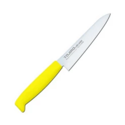 TOJIRO Color MV Petty Knife With Elastomer Handle -Kai Store tojiro color mv petty knife with elastomer handle 6 colours petty 120mm yellow petty knives 539515682843