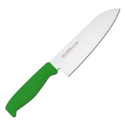 TOJIRO Color MV Santoku With Elastomer Handle -Kai Store tojiro color mv santoku with elastomer handle 6 colours green santoku knives 26835686287
