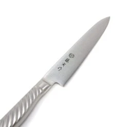 TOJIRO Fujitora DP 3-Layer Petty Knife With Stainless Steel Handle -Kai Store tojiro fujitora dp 3 layer petty knife with stainless steel handle petty knives 4492007276627