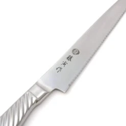 TOJIRO Fujitora SD Bread Knife With Stainless Steel Handle 215mm FU-629 -Kai Store tojiro fujitora sd bread knife with stainless steel handle 215mm fu 629 bread knives 6960505913427