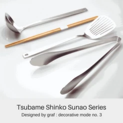 Tsubame Shinko SUNAO Stainless Steel Tongs -Kai Store tsubame shinko sunao stainless steel tongs matt finish tongs 521870508059
