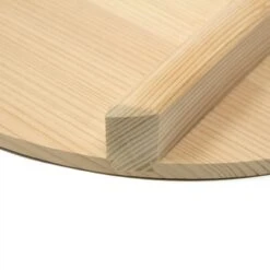 Yamacoh Sawara Cypress Round Wooden Lid For Hangiri Sushi Rice Mixing Bowl -Kai Store yamacoh sawara cypress round wooden lid for hangiri sushi rice mixing bowl lids covers 6663704903763