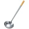 Yamagi Stainless Steel Wok Ladle (Hoak) With Wood Handle -Kai Store yamagi stainless steel wok ladle hoak with wood handle wok ladles 25962173391